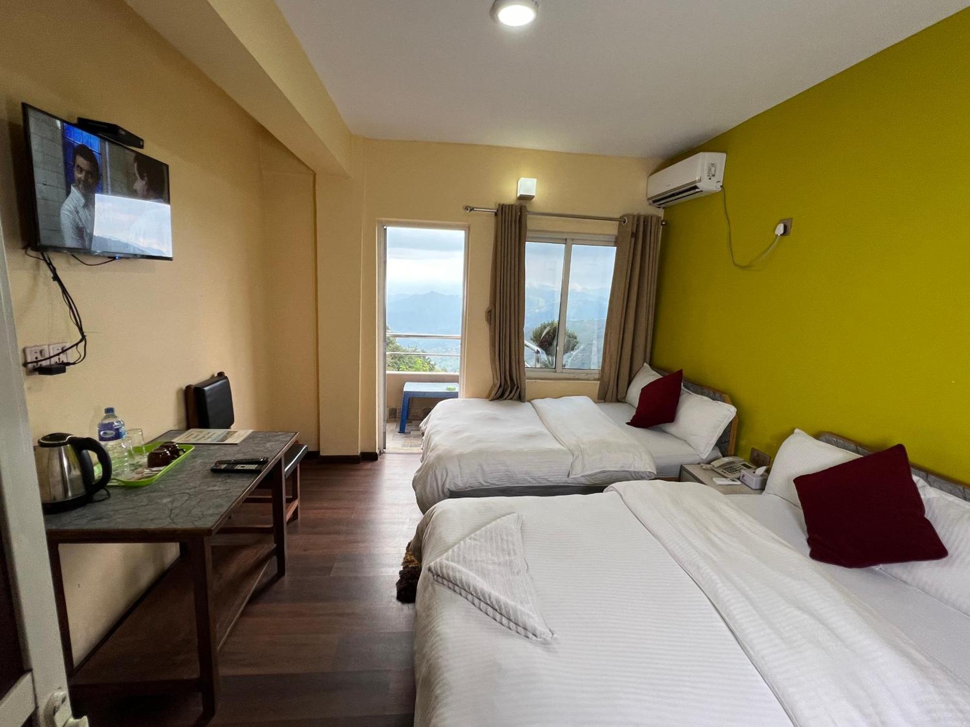 Hotel Village View Nagarkot Dış mekan fotoğraf